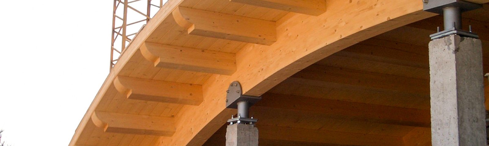 Travi lamellari curve Travi lamellari curve