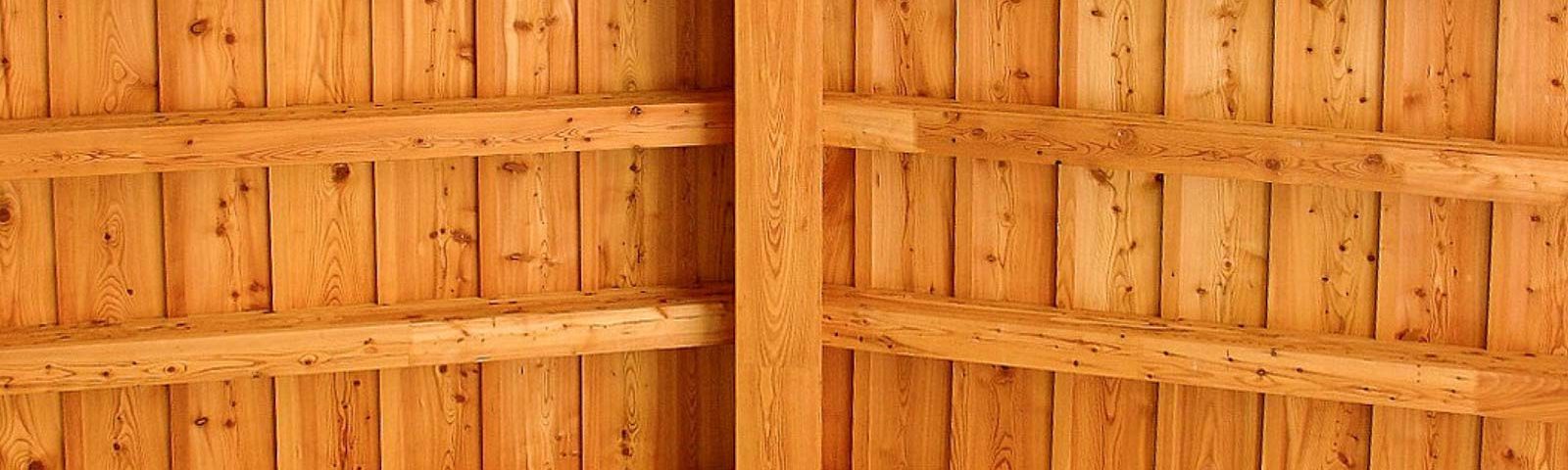 Solai in legno nuovo