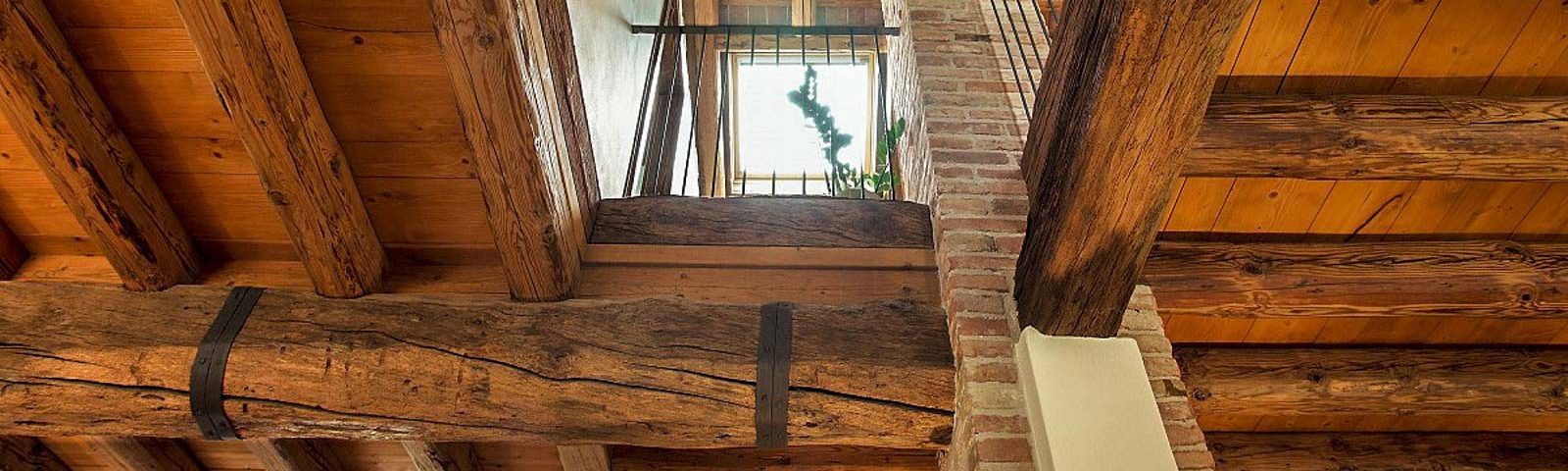 Tetti in legno antico